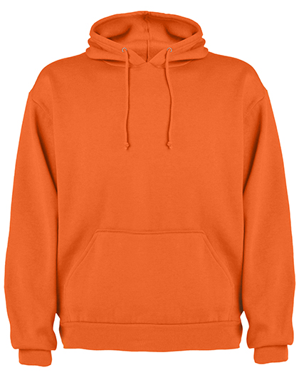Unisex Sweatshirt  Roly Capucha Hooded Sweatshirt Orange