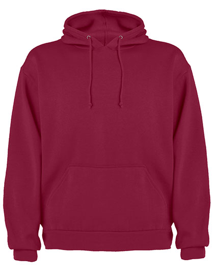 Unisex Sweatshirt  Roly Capucha Hooded Sweatshirt Garnet Red
