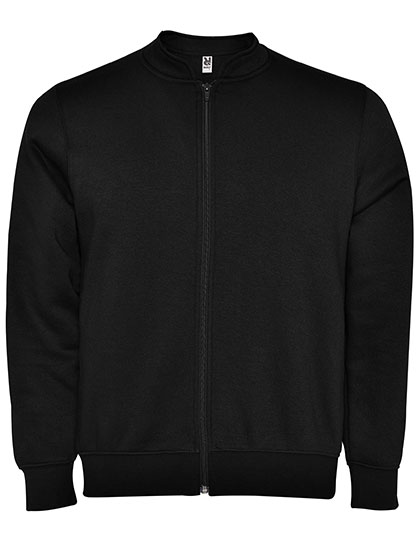 Classic Sweatshirt Roly Elbrus Sweat-Jacket Black