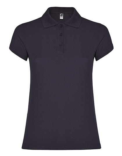 Polohemd für Frauen mit kurzen Ärmeln Roly Women´s Star Poloshirt - lila