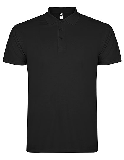 Dětská polokošile s krátkým rukávem Roly Kids´ Star Poloshirt - black 02,