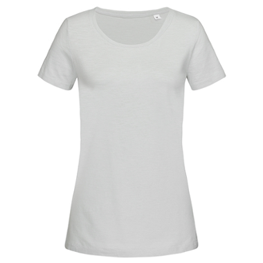 Kurzärmeliges T-Shirt für Frauen Stedman® Sharon Slub Crew Neck Women