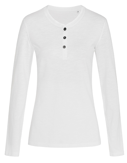 Dámské tričko s dlouhým rukávem Stedman® Sharon Henley Long Sleeve Women