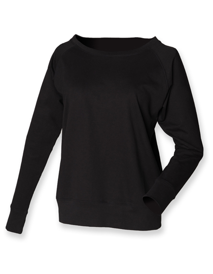 Classic Women's Sweatshirt SF Women Women´s Slounge Sweat Black