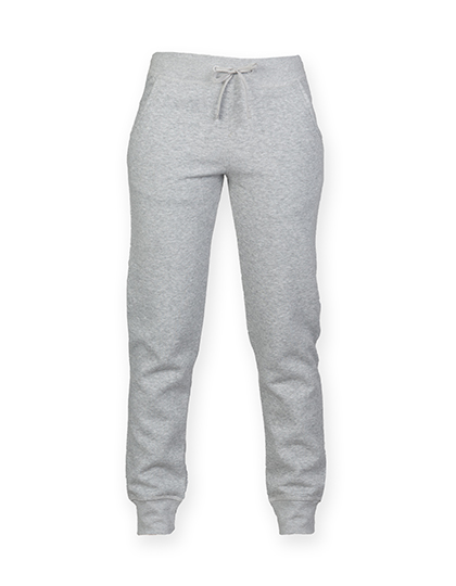 Kid's Pants SF Minni Kids´ Slim Cuffed Joggers Heather Grey