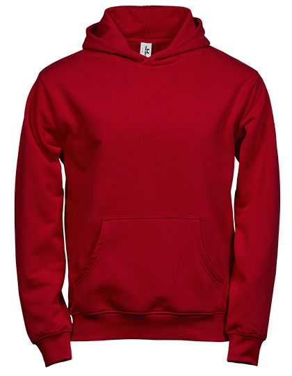 Classic Kid's Sweatshirt  Tee Jays Junior Power Hoodie Red