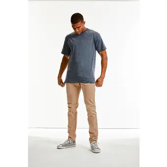 Tričko s krátkým rukávem Russell Classic T Light Oxford (Heather)
