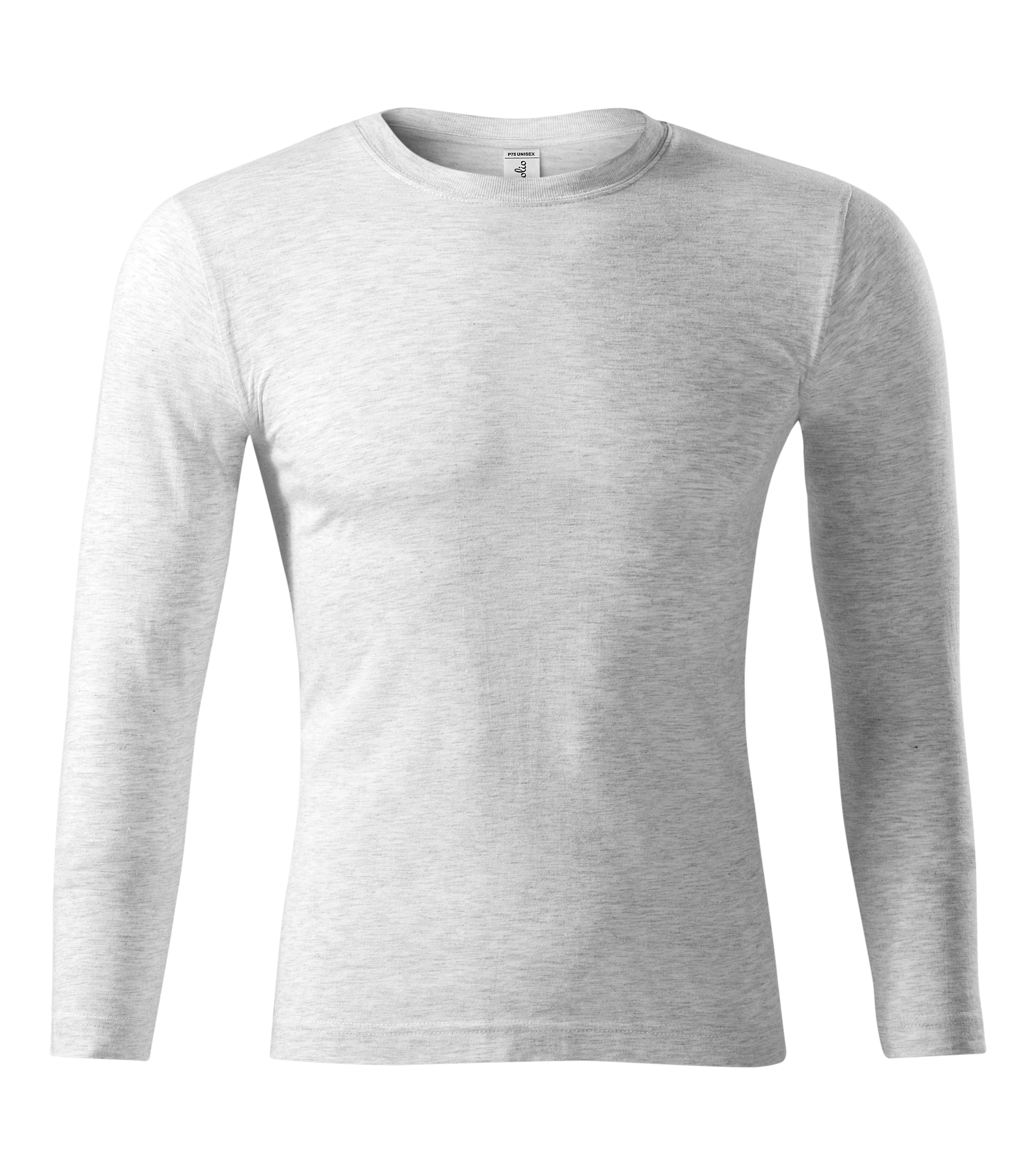 Progress LS Unisex T-Shirt - light gray melange