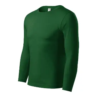 Progress LS triko unisex lahvově zelená