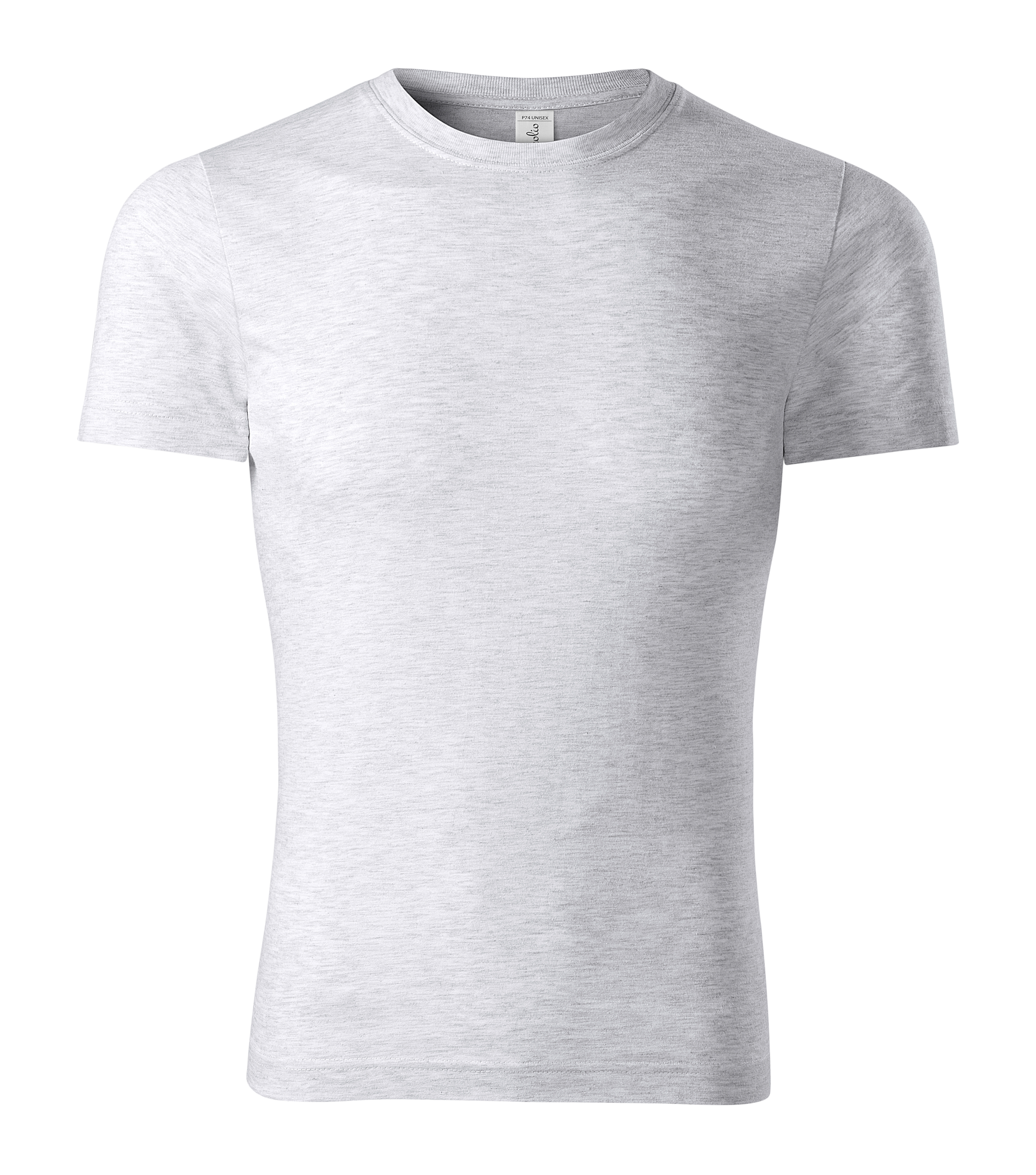 Peak tričko unisex světle šedý melír