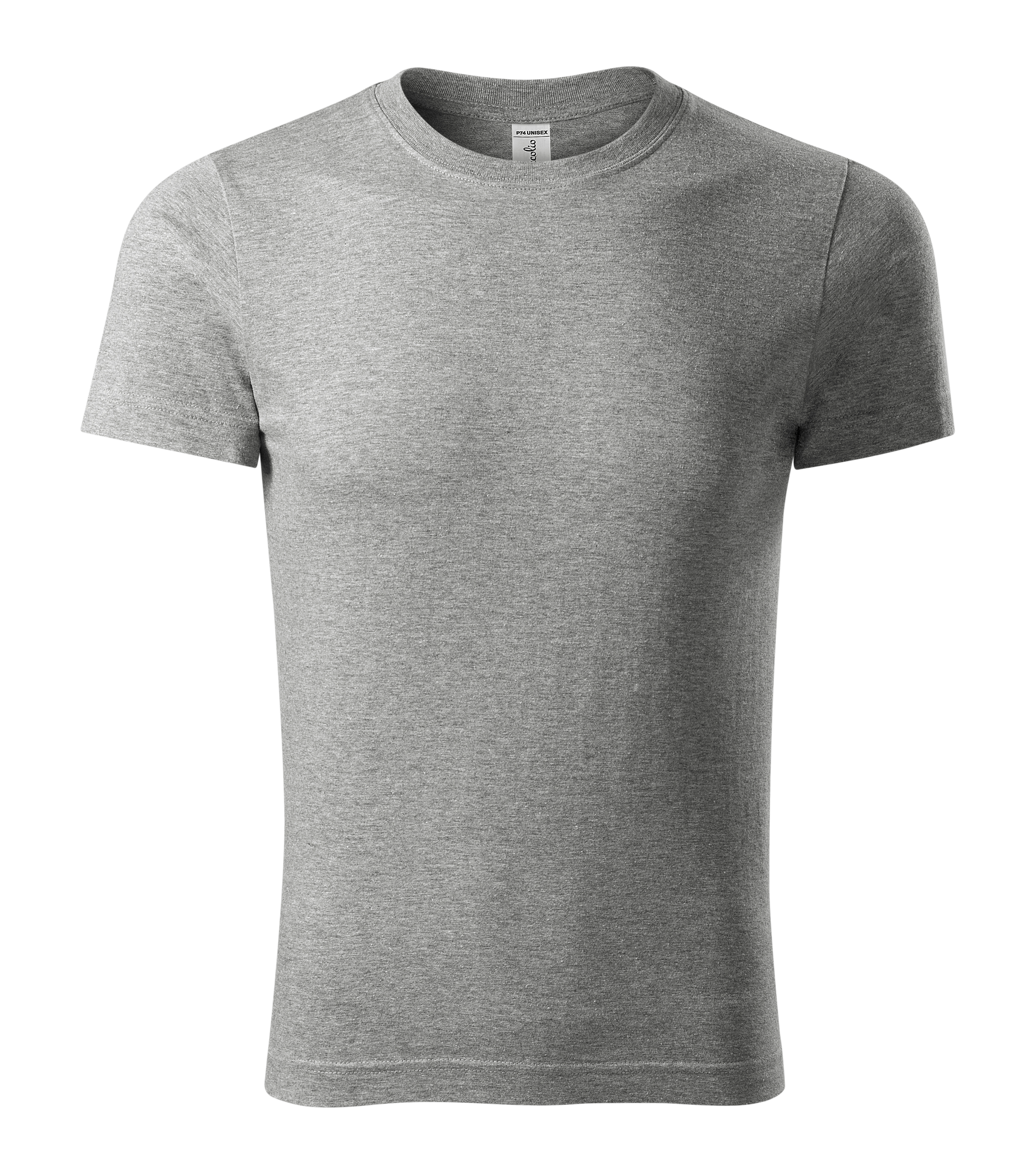Peak tričko unisex tmavě šedý melír
