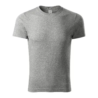 Peak tričko unisex tmavě šedý melír