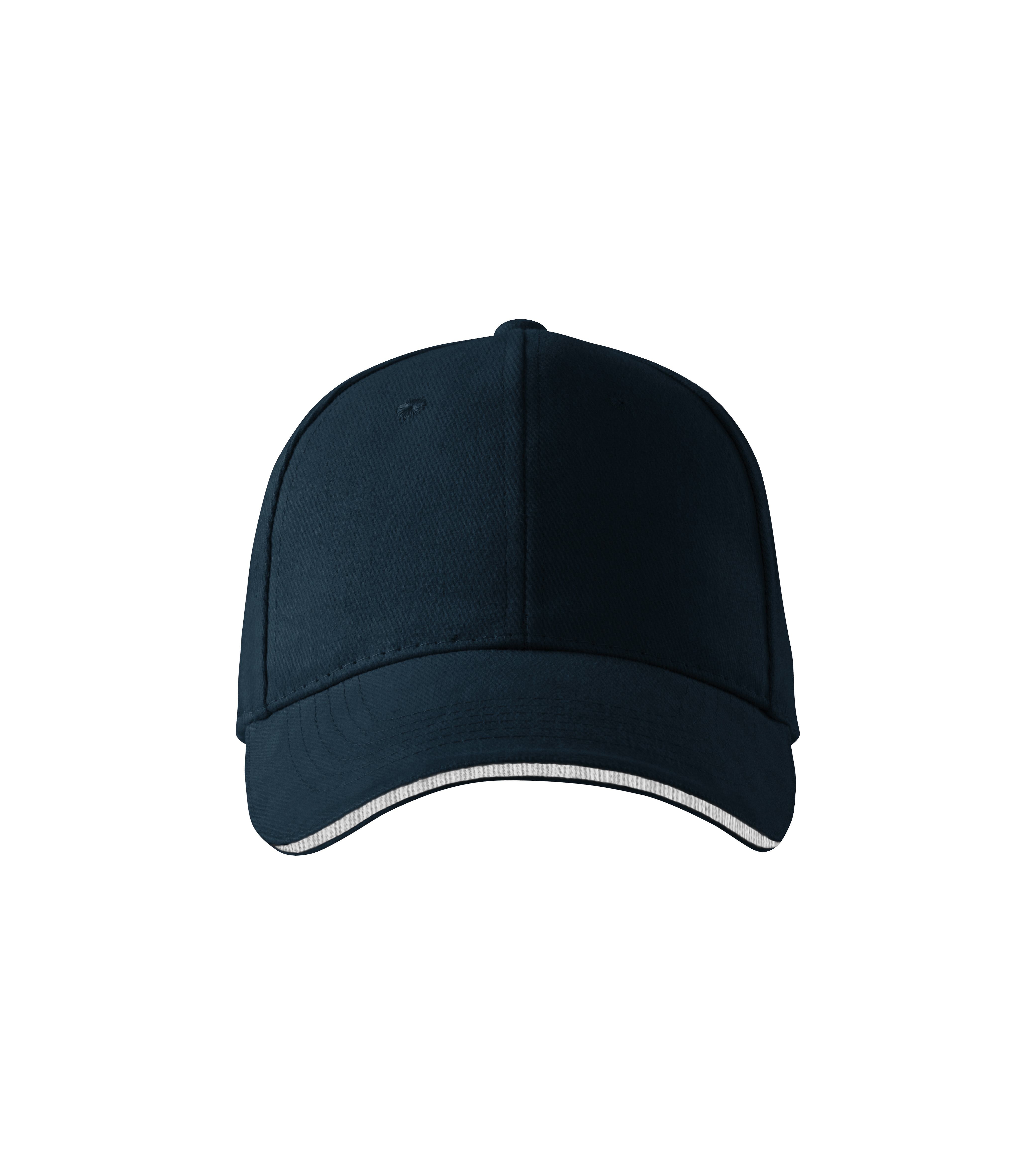 Sandwich 6P Unisex Cap - navy blue, Adjustable