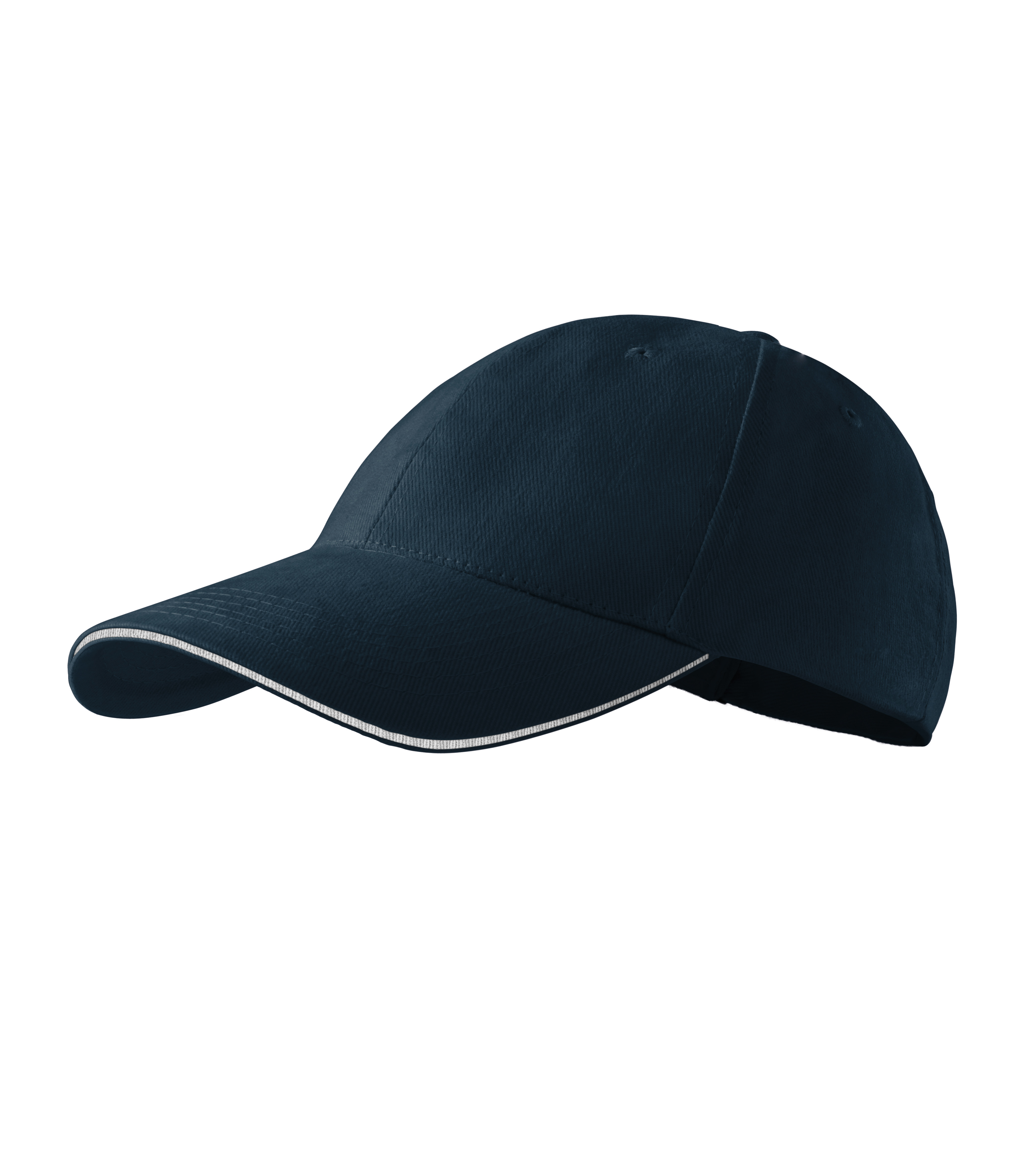 Sandwich 6P Unisex Cap - navy blue, Adjustable