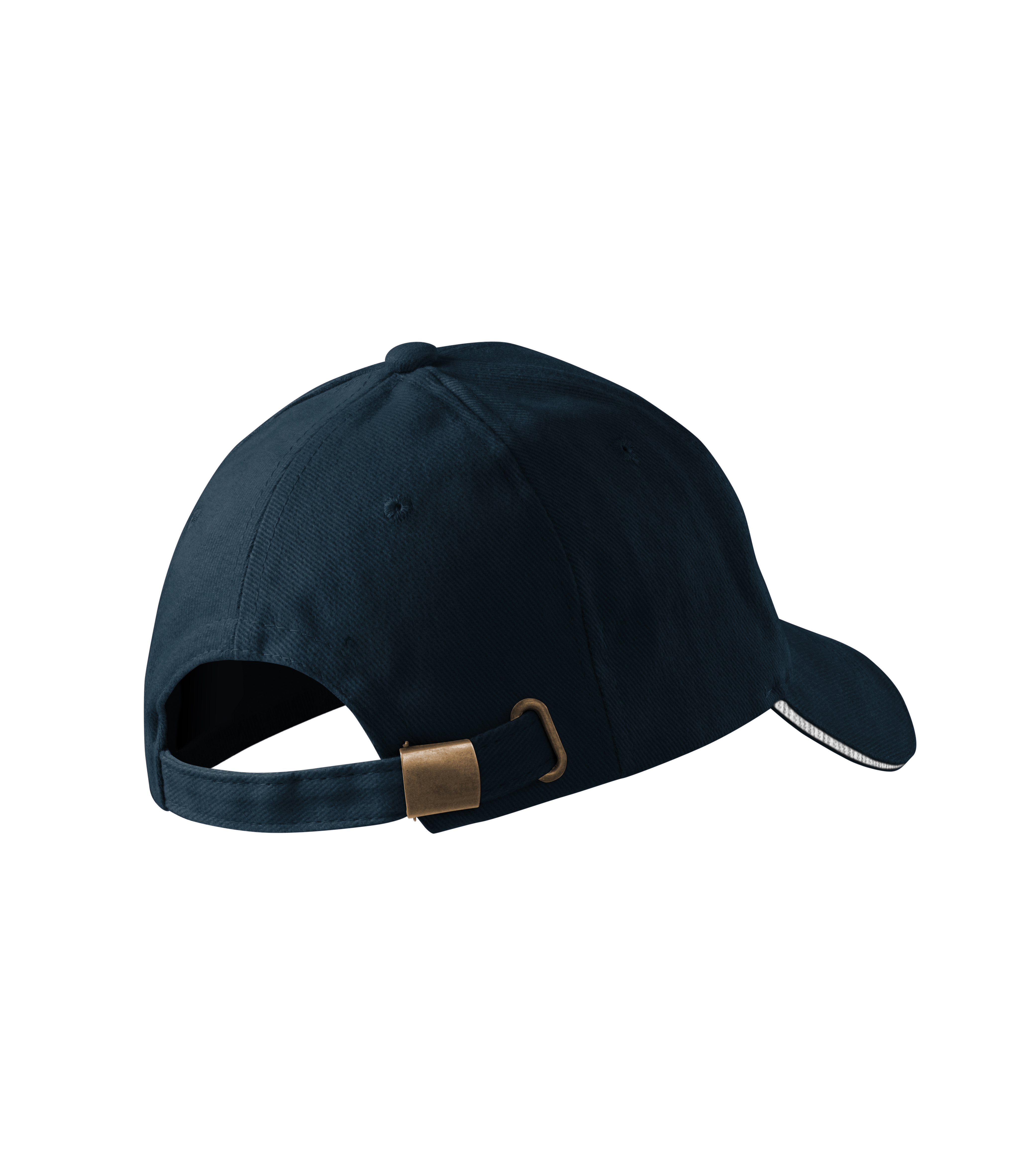 Sandwich 6P Unisex Cap - navy blue, Adjustable