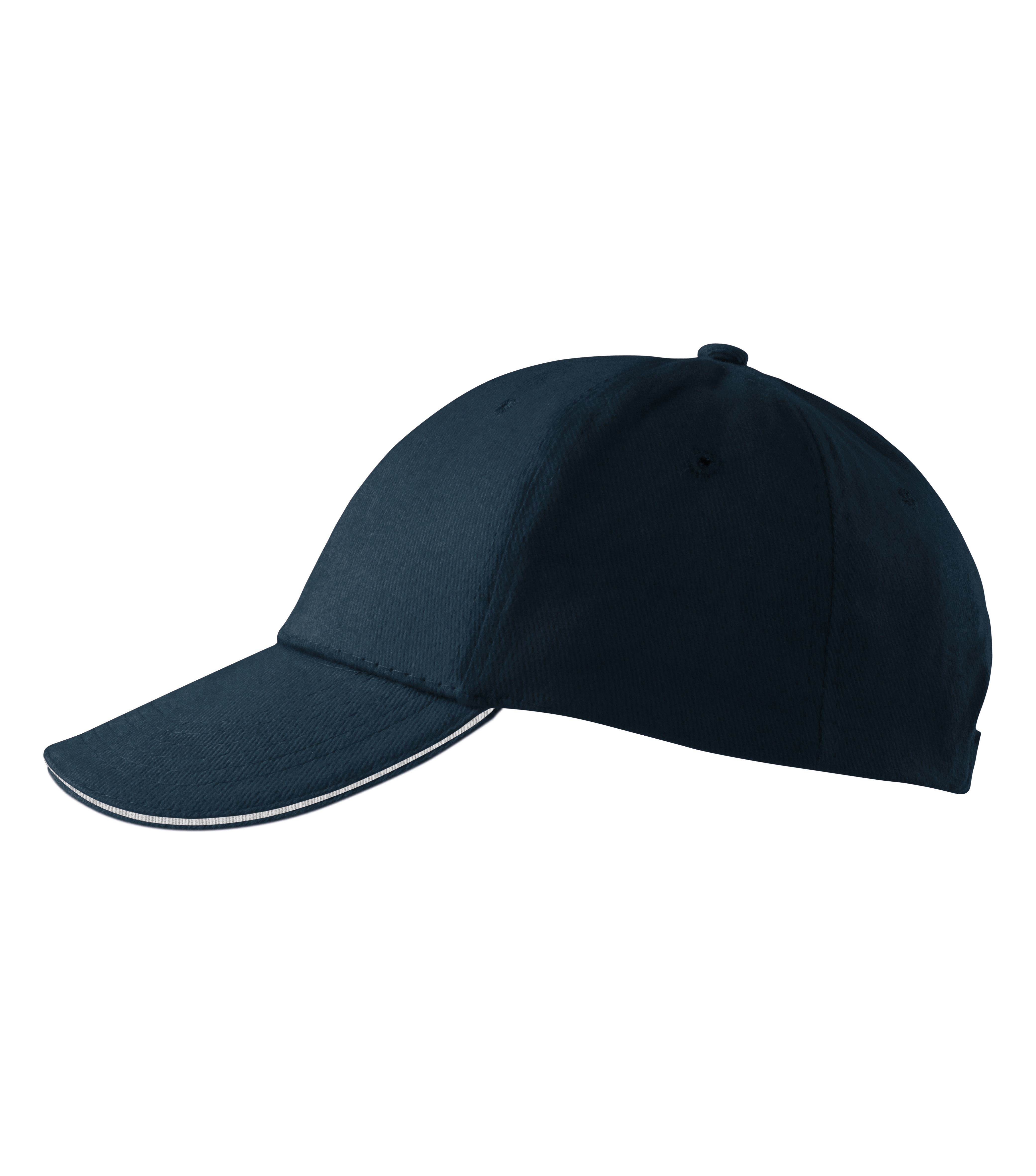 Sandwich 6P Unisex Cap - navy blue, Adjustable