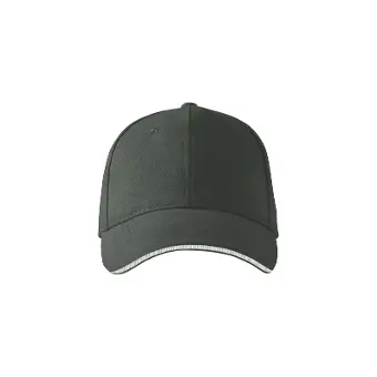 Sandwich 6P Unisex Cap - castor gray, Adjustable