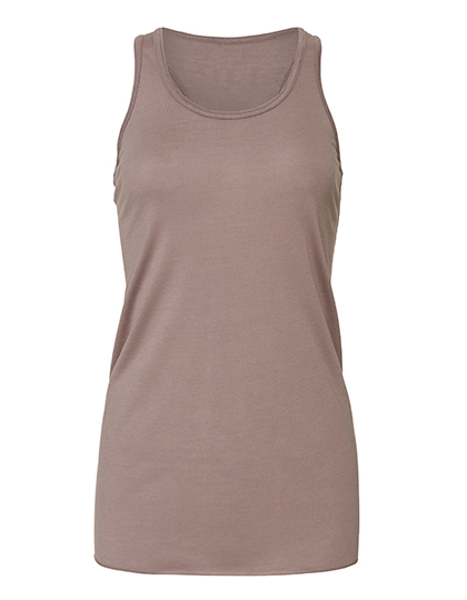 T-Shirt Bella Flowy Racerback Tank Top Pebble Brown