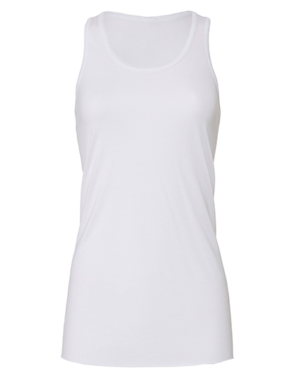 T-Shirt Bella Flowy Racerback Tank Top White
