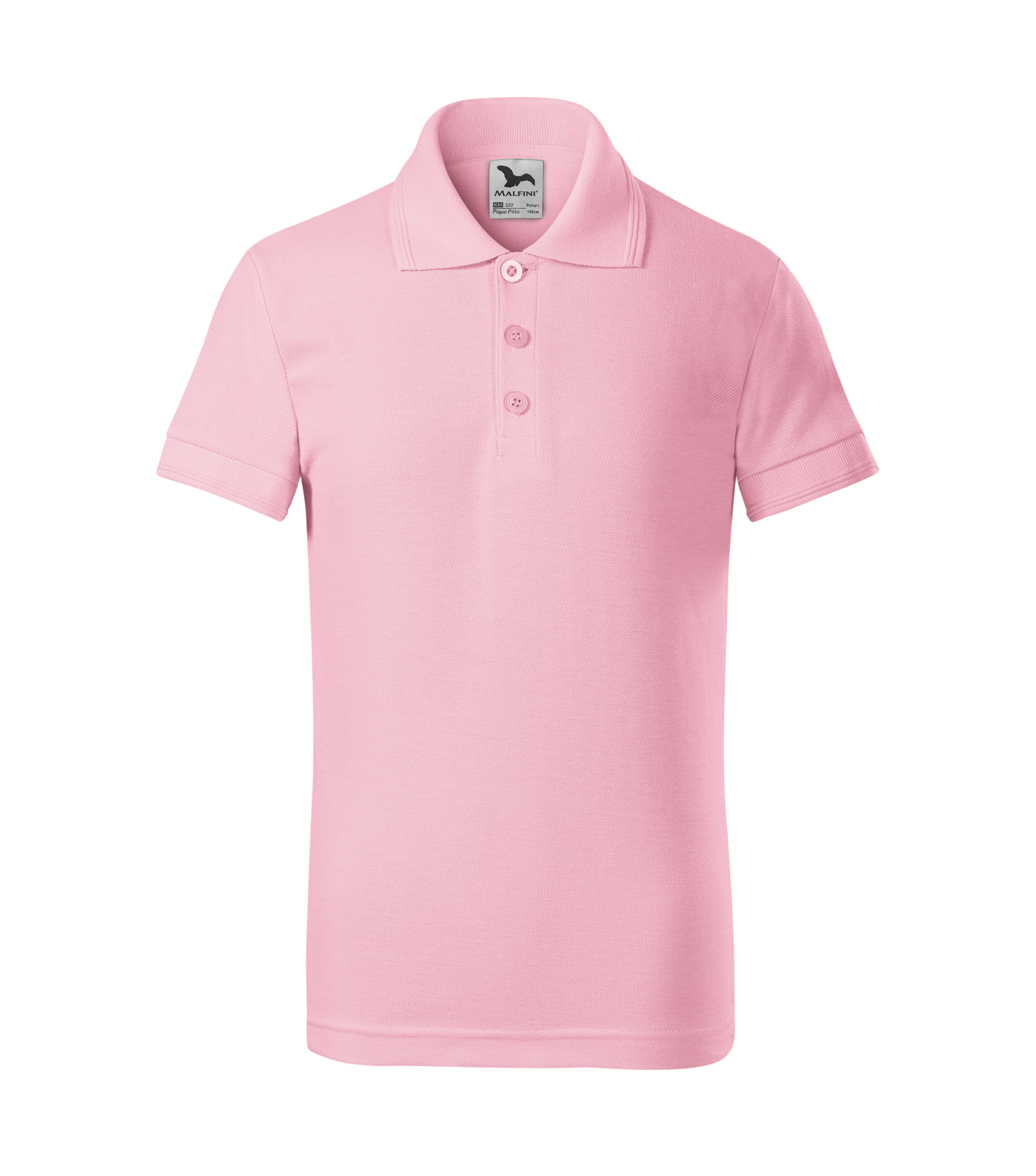 Pique Polo Kids' Polo Shirt - pink