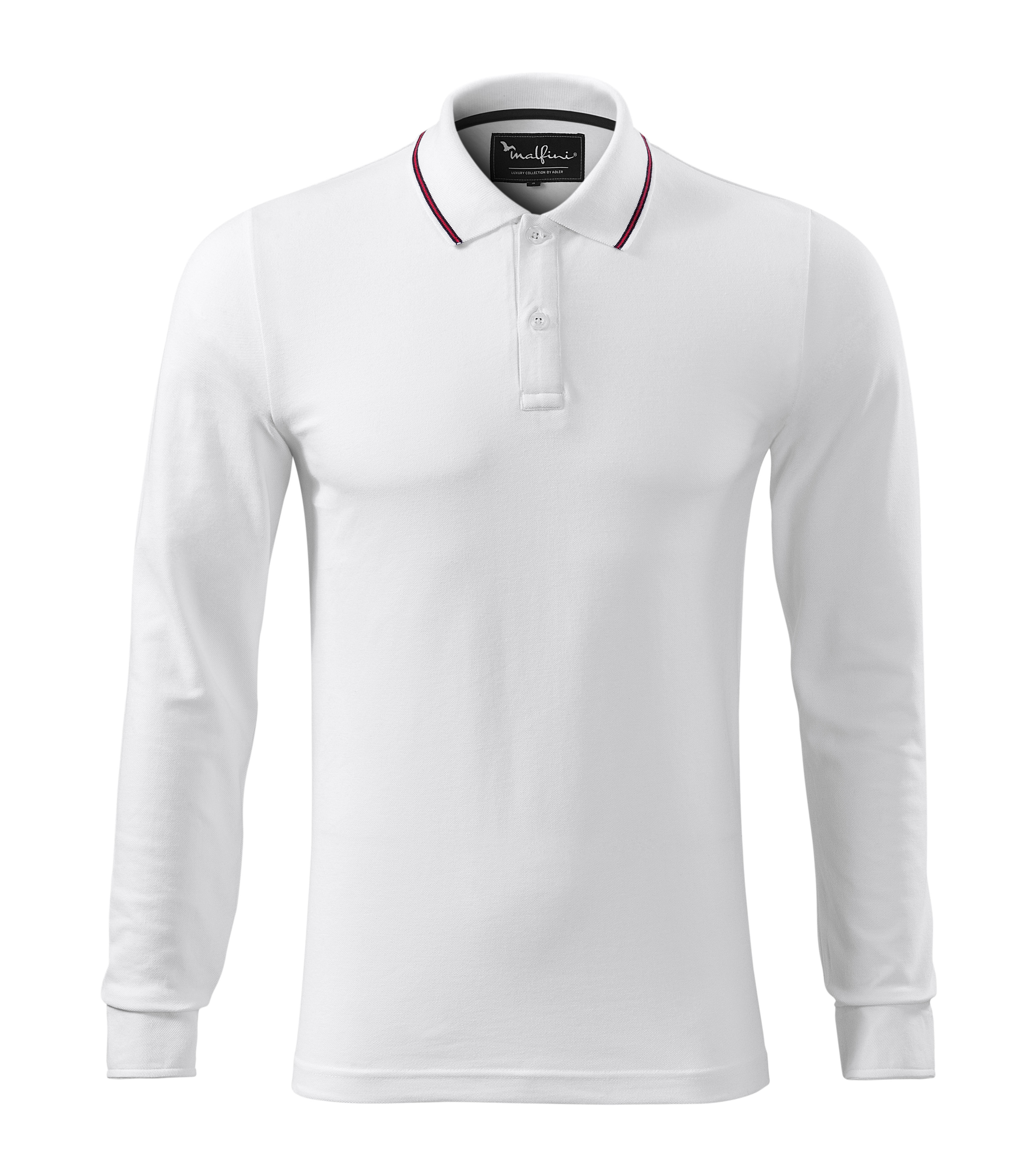  MALFINI Premium® Contrast Stripe LS White