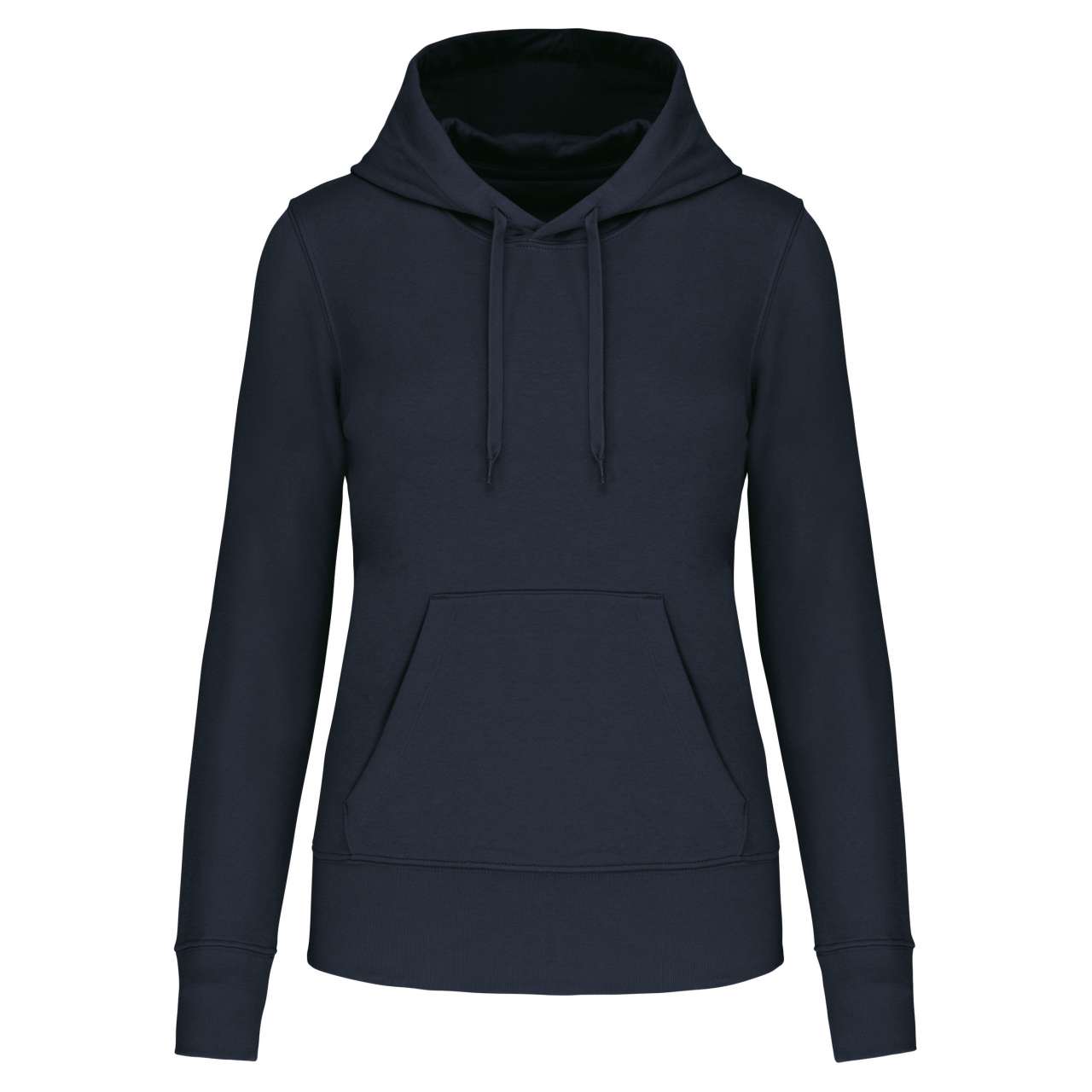 Dámská mikina Kariban ECO-FRIENDLY HOODED - navy,