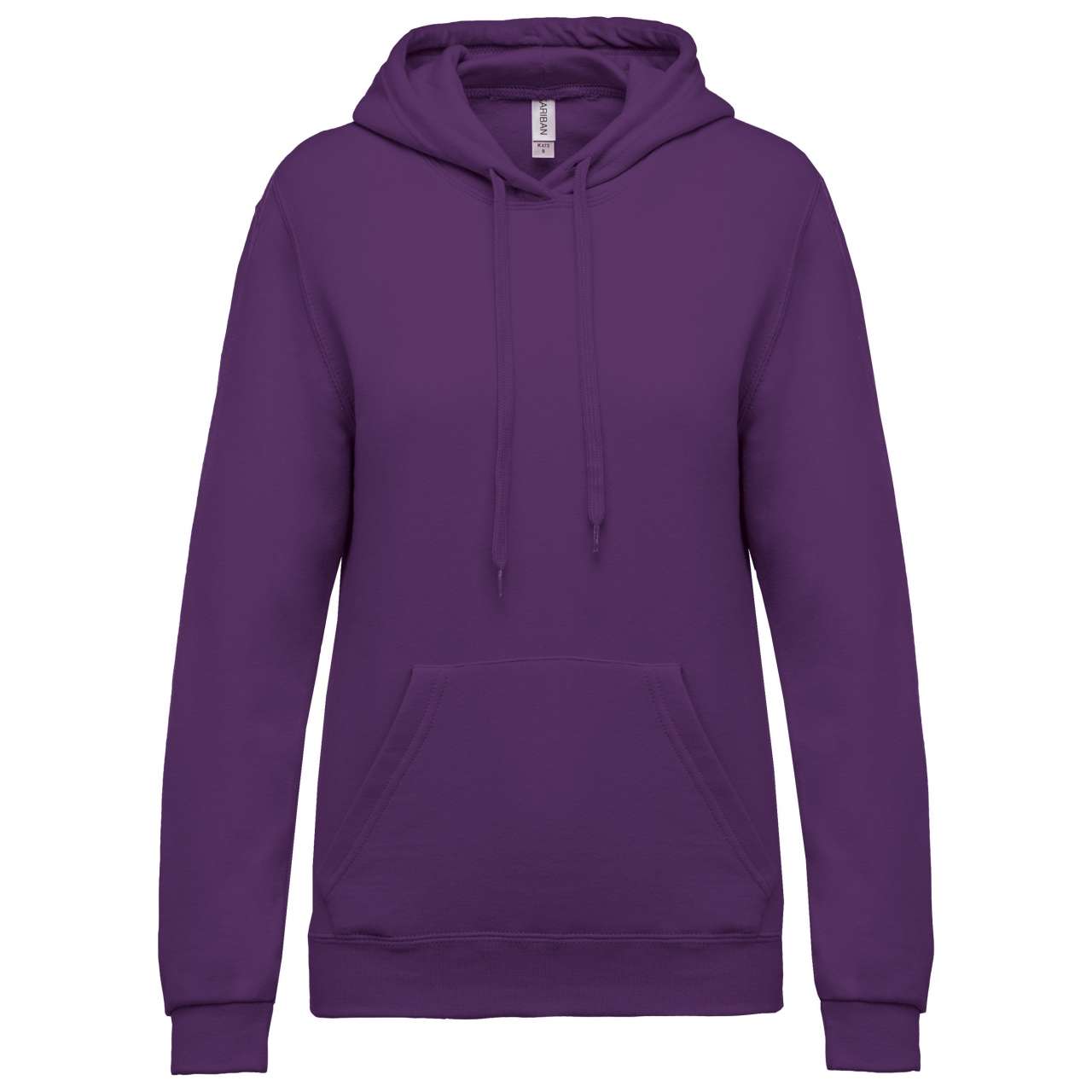 Dámská mikina Kariban HOODED - purple,