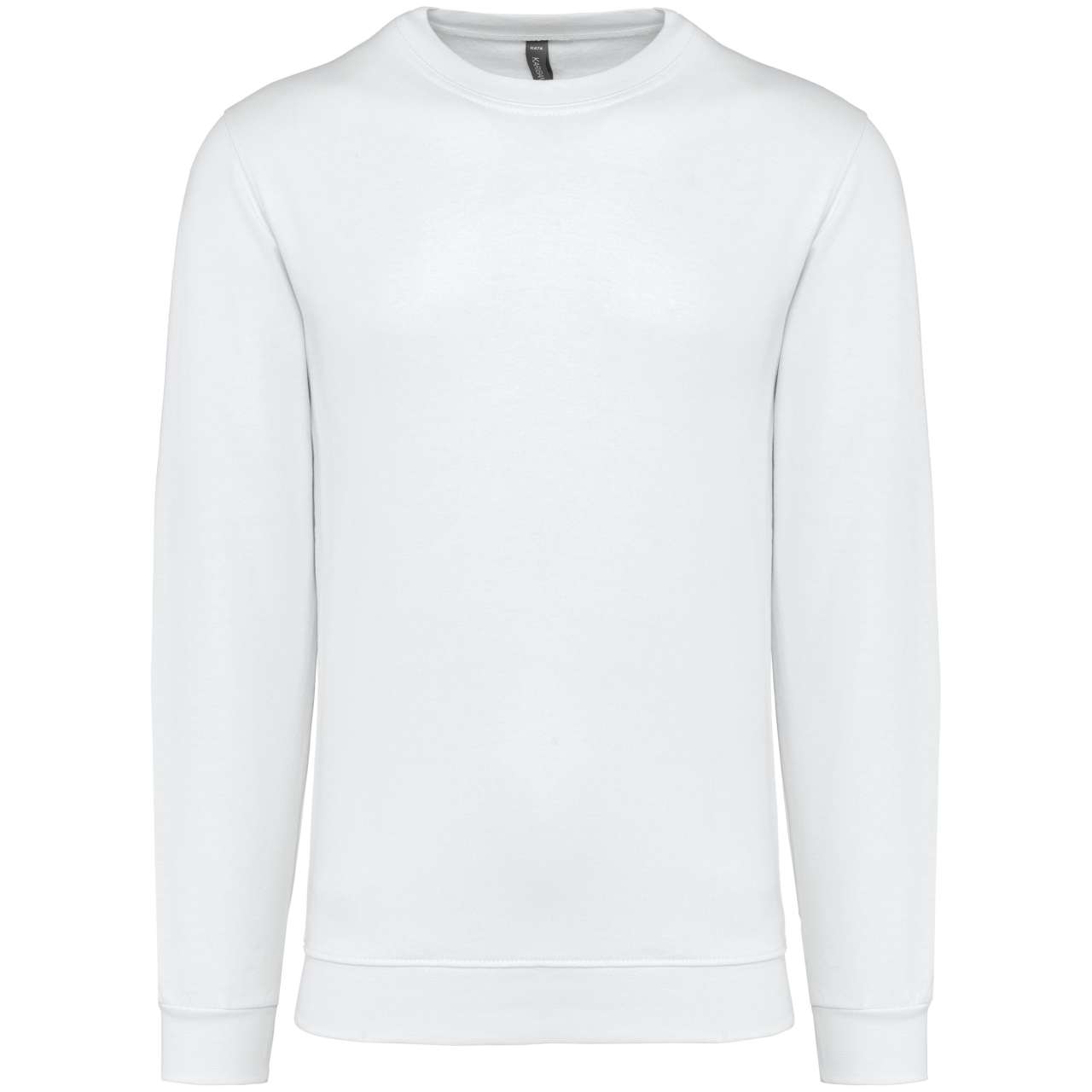 Pánská mikina Kariban CREW NECK - white,