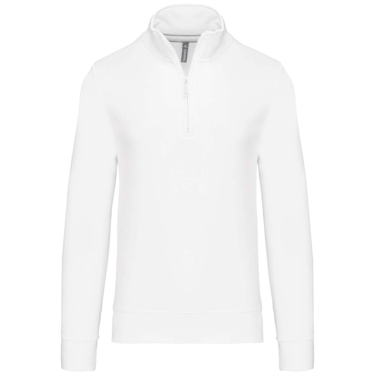 Pánská mikina Kariban ZIPPED NECK