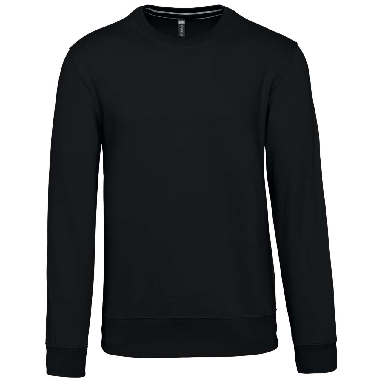 Pánská mikina Kariban CREW NECK - black,