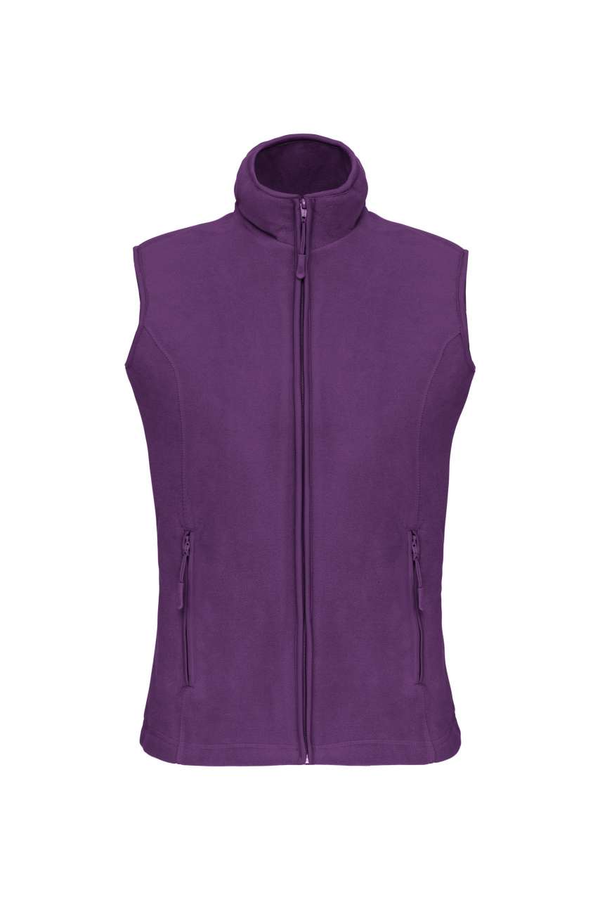 Dámská fleece vesta Kariban MELODIE - purple,