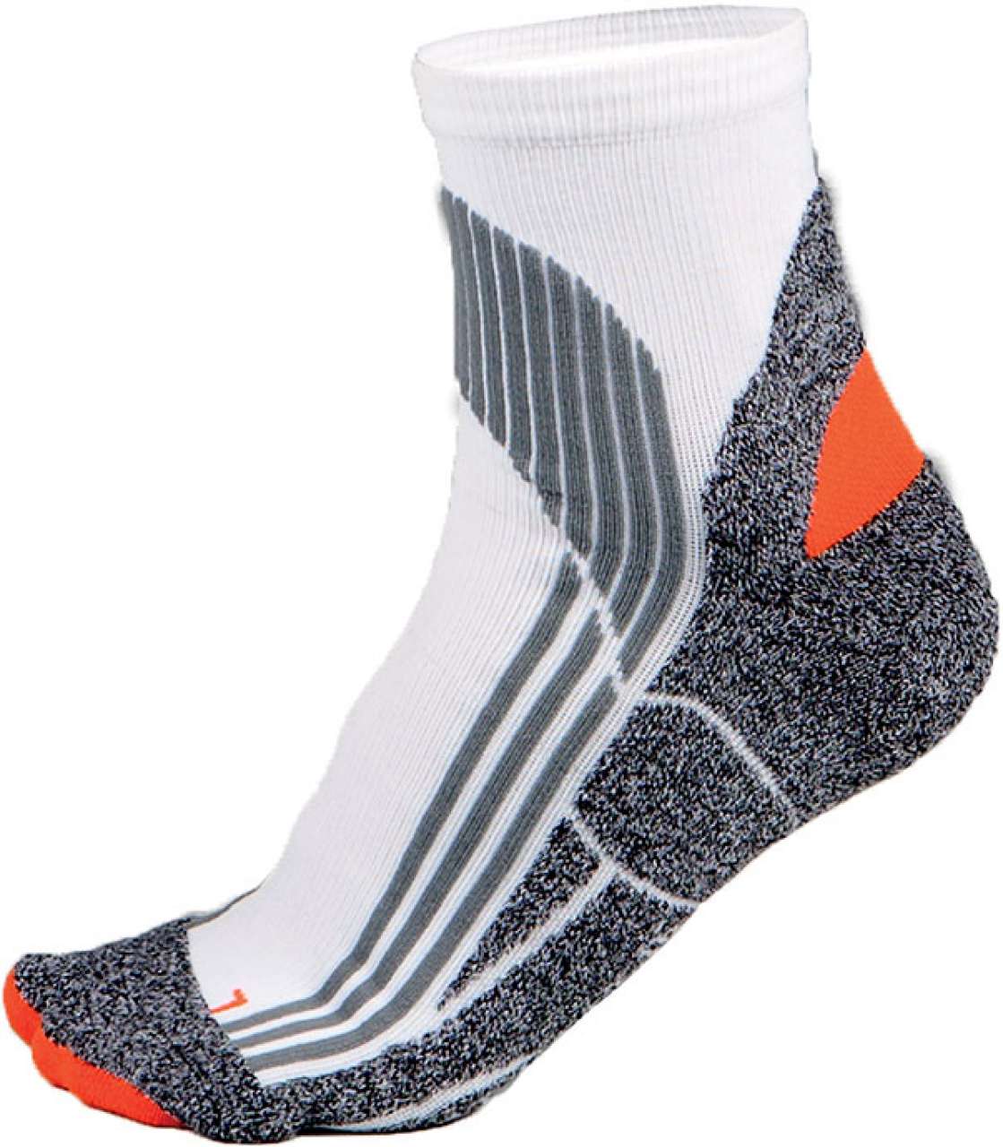 Ponožky Proact TECHNICAL SPORTS - white / grey / orange,