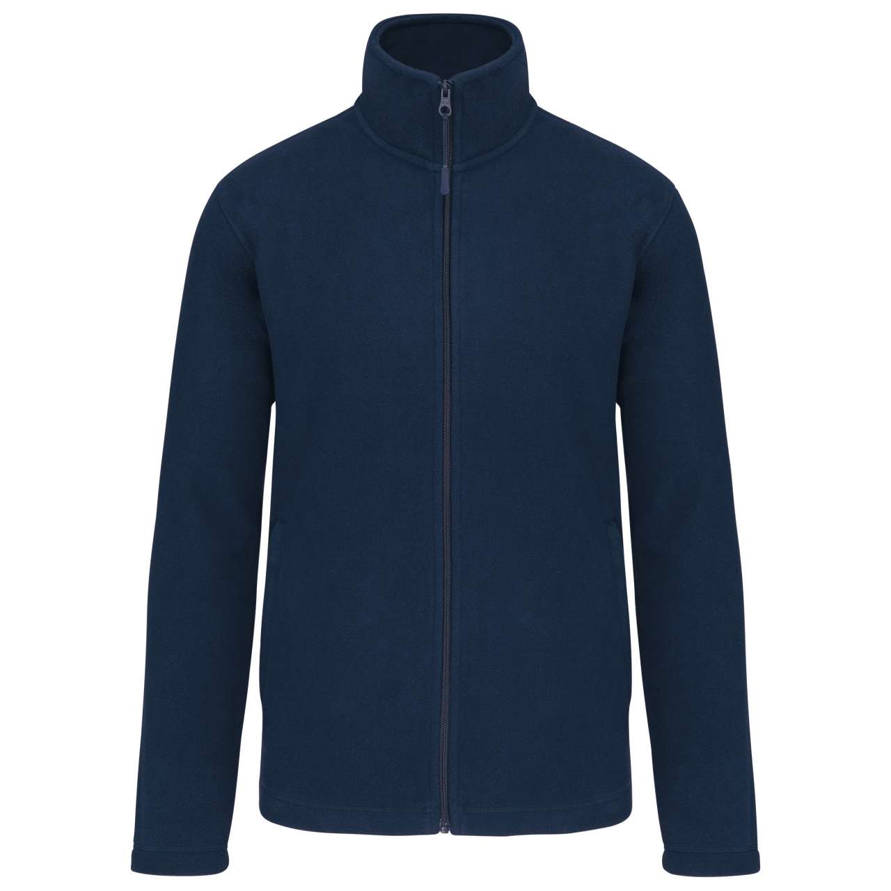 Pánská fleece bunda Kariban FULL ZIP MICROFLEECE - navy,