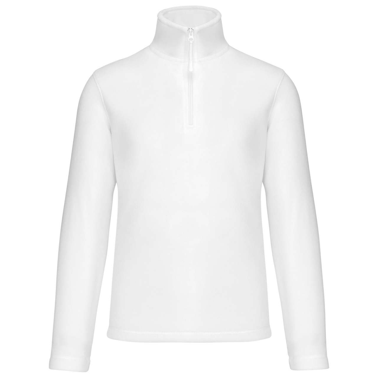 Pánská fleece bunda Kariban ENZO - white,