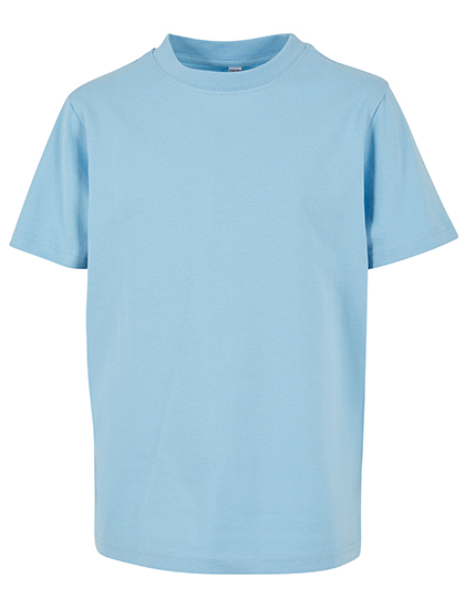 Kid's Short Sleeve T-Shirt Build Your Brand Kids´ Basic Tee Baltic Blue