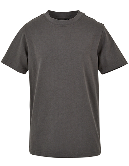 Kid's Short Sleeve T-Shirt Build Your Brand Kids´ Basic Tee Dark Shadow