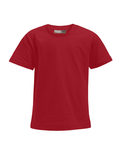 Dětské tričko Promodoro 399 - fire red