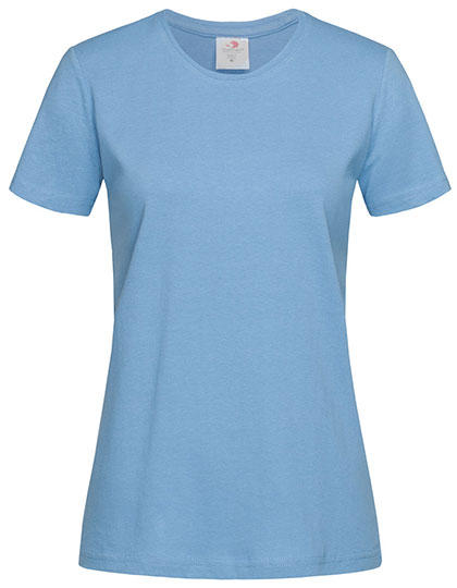 Dámské tričko Stedman Classic-T Fitted Women - light blue,