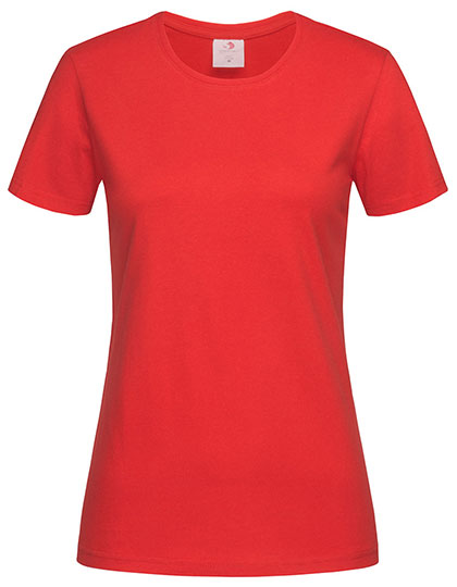 Dámské tričko Stedman Classic-T Fitted Women - scarlet red,