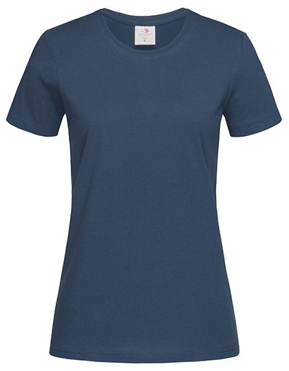 Dámské tričko Stedman Classic-T Fitted Women - navy blue,