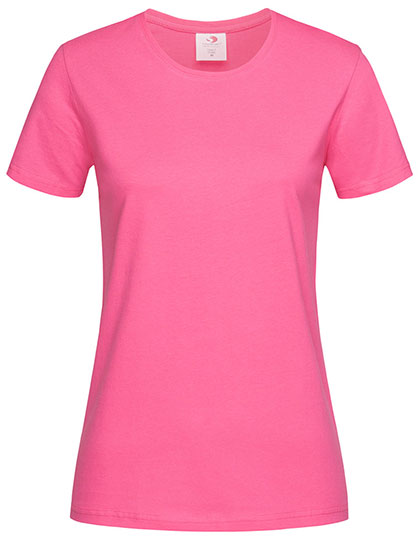 Dámské tričko Stedman Classic-T Fitted Women - sweet pink,