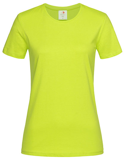 Dámské tričko Stedman Classic-T Fitted Women - bright lime,