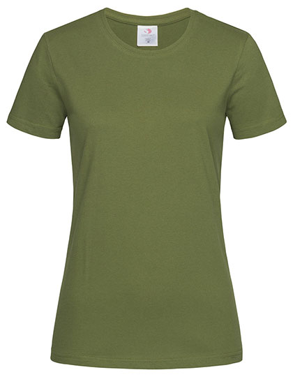 Dámské tričko Stedman Classic-T Fitted Women - hunters green,