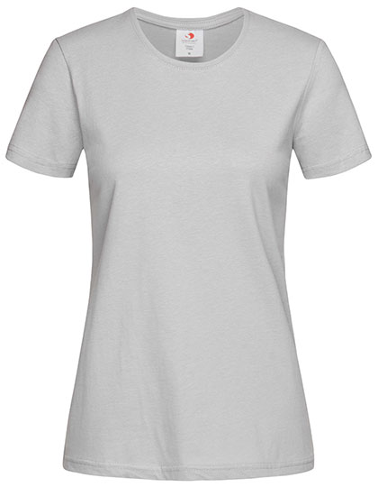 Dámské tričko Stedman Classic-T Fitted Women - soft grey,