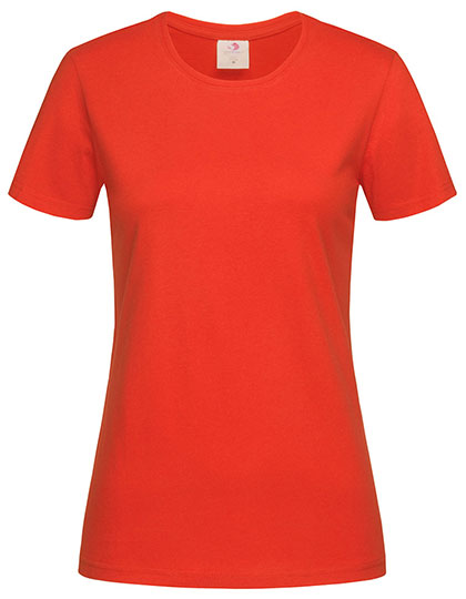 Dámské tričko Stedman Classic-T Fitted Women - brilliant orange,