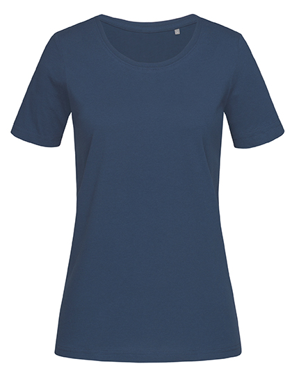 Dámské tričko Stedman Crew Neck T "Lux" Women - navy blue,