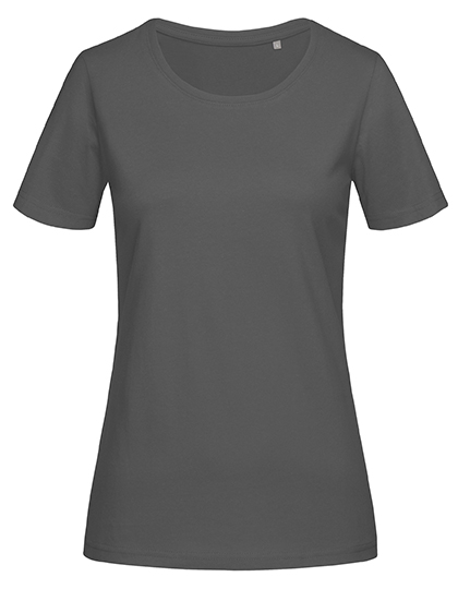 Dámské tričko Stedman Crew Neck T "Lux" Women - slate grey,