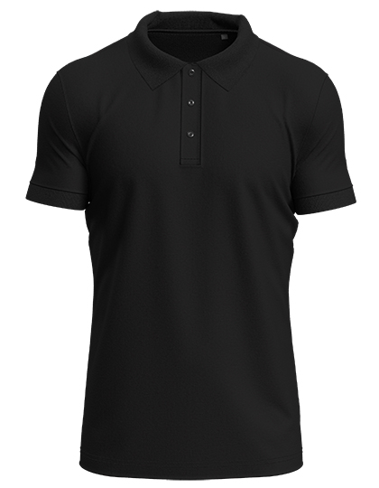 Pánská polokošile Stedman Polo "Clive" - black opal,
