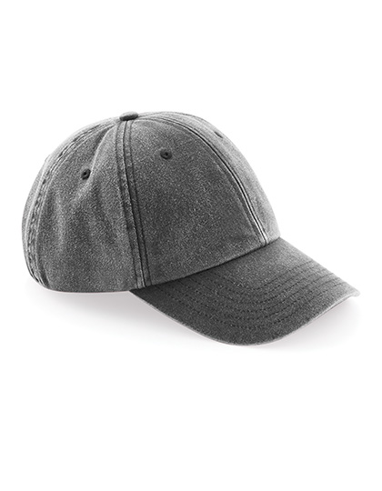 Kšiltovka Beechfield Low Profile Vintage Cap Vintage Black Univerzální