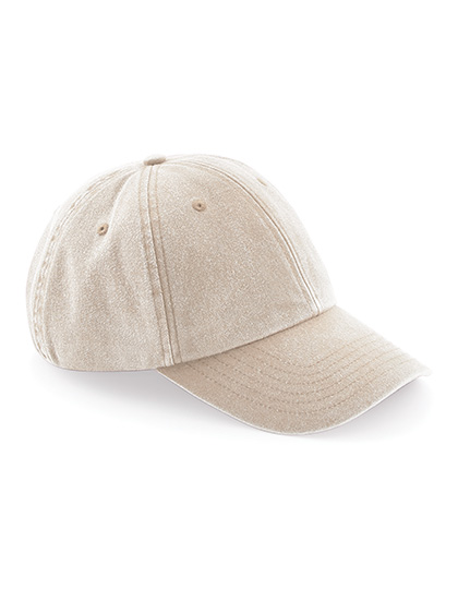 Kšiltovka Beechfield Low Profile Vintage Cap Vintage Stone Univerzální